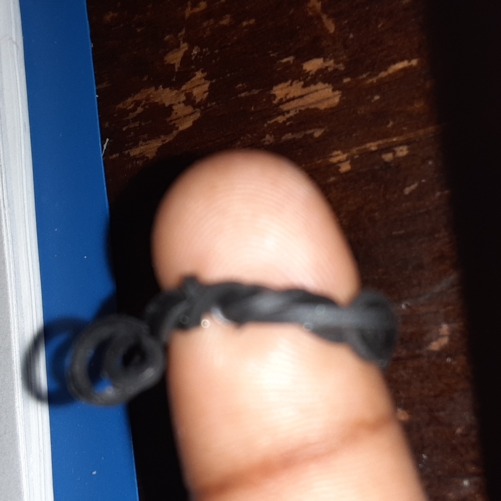 Rubber band ring - Picture 2 of 3